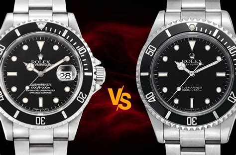 rolex submariner nd vs date|2023 rolex submariner no date.